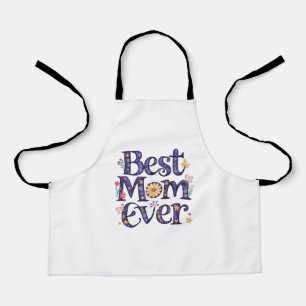Tablier Meilleure Maman de Tous les Temps Fête des Mères