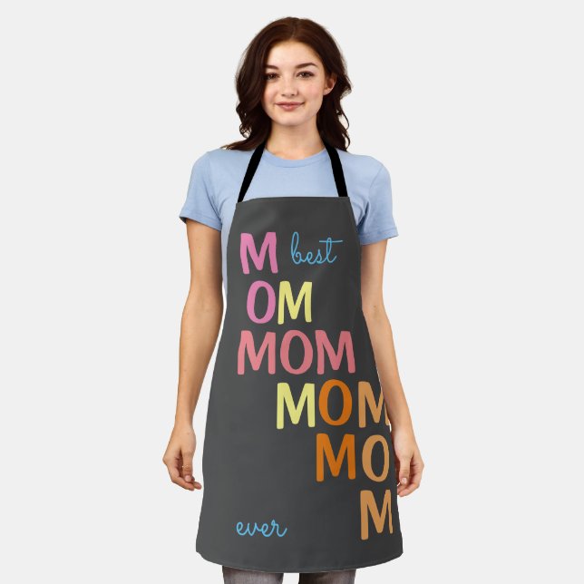 Tablier Meilleure Maman du Monde (Porté)
