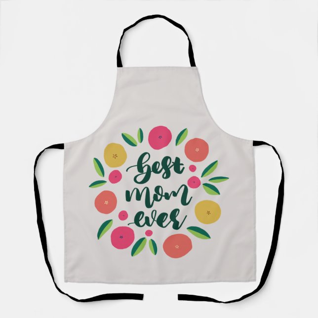 Tablier Meilleure maman jamais (Recto)
