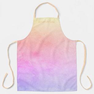 Tablier Mélange arc-en-ciel ombré vibrant