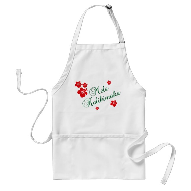 Tablier Mele Kalikimaka (Devant)
