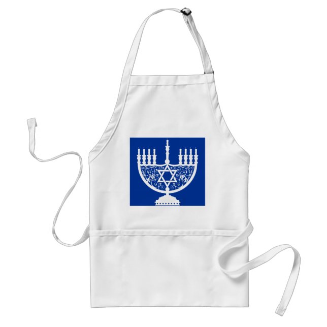Tablier Menorah de Hanouka (Devant)