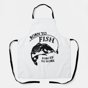 Tablier Mens Nés À La Pêche À La Poisson