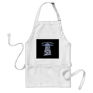 Tablier Mens Out Of this world grand-pa Citation pour votr