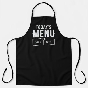 Tablier Menu du jour