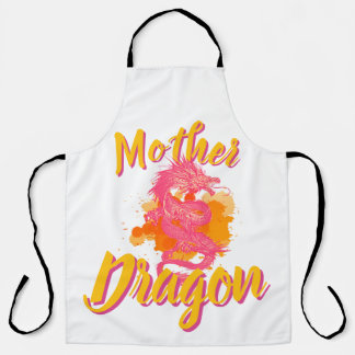 Tablier Mère dragon-dragon japonais