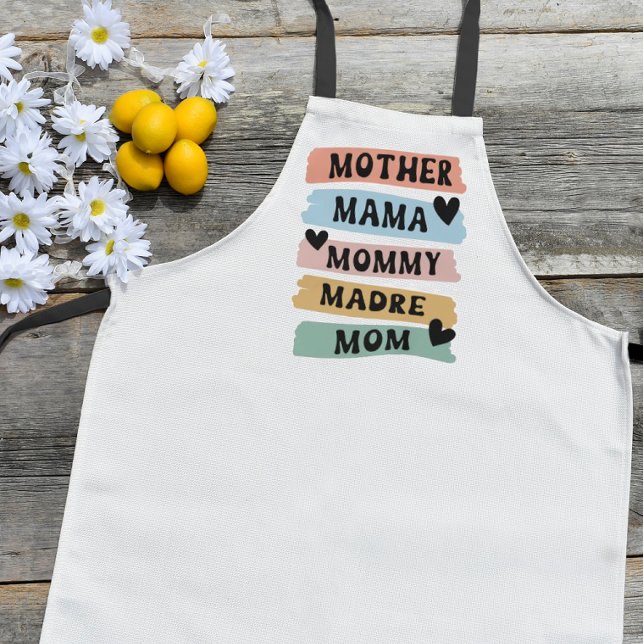 Tablier Mère Mama Maman Maman Maman (Créateur téléchargé)