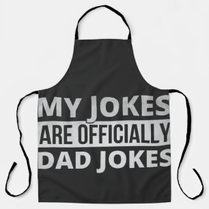 Tablier mes blagues sont des blagues de papa
