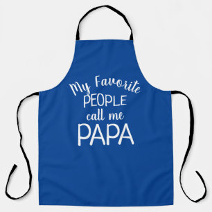 Tablier Mes personnes préférées m'appellent Papa