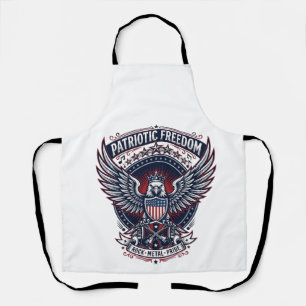 Tablier Metal Ailes Patriotiques Musique Patriotique Rock