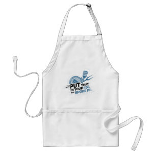 Tablier Mettez ça dans votre sac à barbecue d'oeuf
