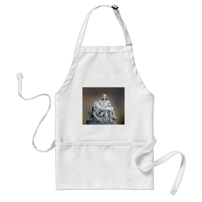 Tablier Michelangelo - La Pieta Zazzle HEART Apron (Devant)