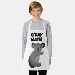Tablier Mignon dessin de koala australien ours enfant tabl