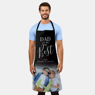 Tablier Mignon 'PAPA' vous êtes la meilleure photo sur tou