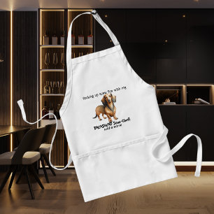Tablier Mignons BRUNS & NOIRS Cuisine Dachshund