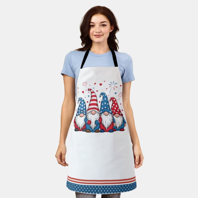 Tablier Mignons nains de dessin animé USA-68123 (Porté)