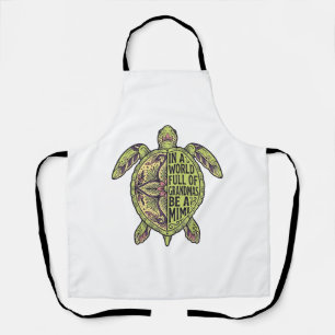 Tablier Mimi Grand-mère Tortue de mer Vintage floral shirt
