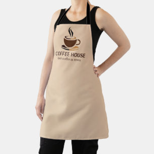 Tablier Minimal Simple Café Shop barista