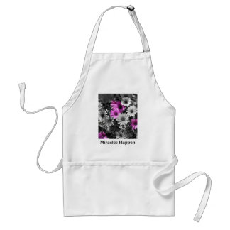 Tablier Miracles Happen Fleurs de marguerite Inspirationne