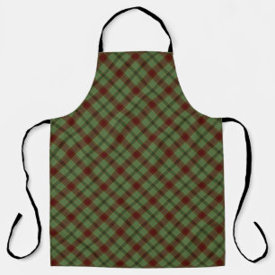 Tablier Mistletoe & Plaid Holly