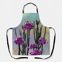 Mixed Media Desert Bloom