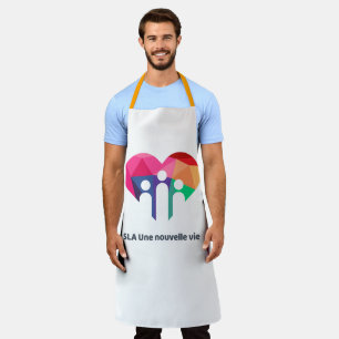 Tablier mixte pour les barbecues
