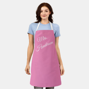 Tablier Mme Apron rose