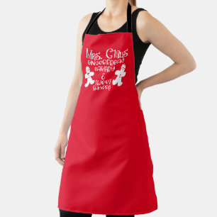 Tablier Mme Claus Bake Shoppe