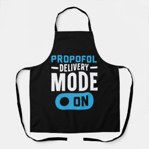 Tablier Mode De Livraison De Propofos Sur Anesthésie Anest