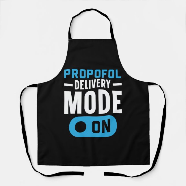 Tablier Mode De Livraison De Propofos Sur Anesthésie Anest (Recto)