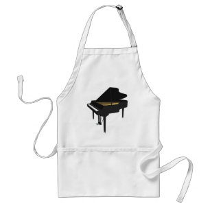 Tablier Modèle 3D : Piano noir :