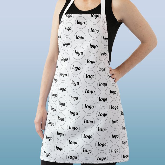 Tablier Modèle commercial promotionnel de logo simple (Logo pattern business promotional or uniform apron)
