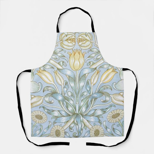 Tablier Modèle de fleur de lys et de grenade de William Mo (Recto)
