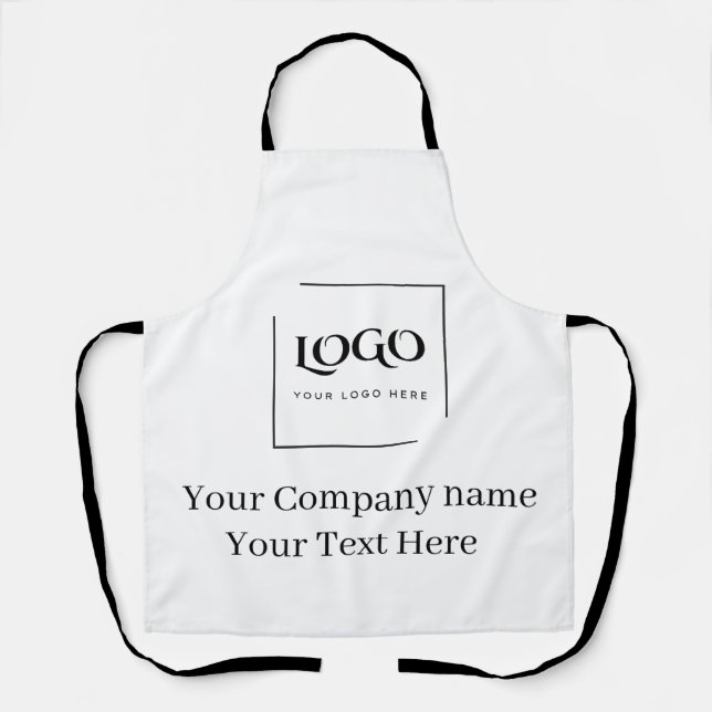 Tablier Modèle de logo personnalisé élégant (Recto)