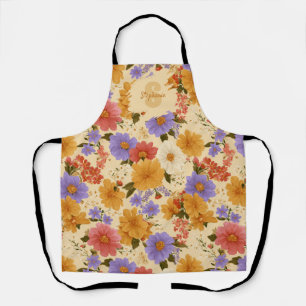 Tablier Modèle floral de marguerite vintage (2)