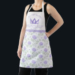 Tablier Modèle floral pourpre moderne<br><div class="desc">Ajoutez une touche contemporaine à votre cuisine grâce à ce tablier moderne aux motifs floraux violets. Parfait pour la cuisine,  la cuisson ou l'artisanat,  il allie style et fonctionnalité tout en vous gardant à l'aise. Idéal pour cuisiniers,  boulangers,  ou comme un cadeau réfléchi pour toute occasion.</div>