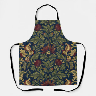 Tablier Modèle Navy Grenade Floral de William Morris