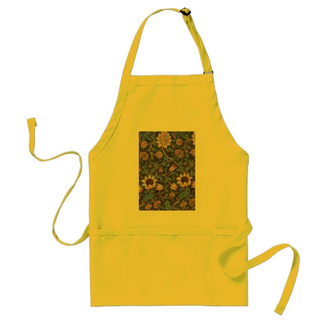 Tablier Modèle William Morris Evenlode : Vintage Moody (Devant)