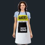 Tablier Modern Bold, Bakery Store<br><div class="desc">Modern Bold,  Bakery Store Apron by The Business Card Store</div>