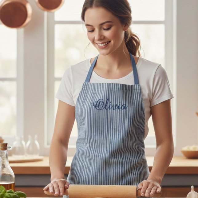 Tablier Modern Kitchen Apron | Sleek Unisex Design  (Créateur téléchargé)