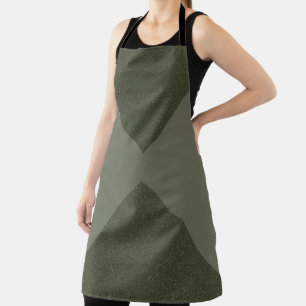 Tablier moderne à écran plat vert mousse