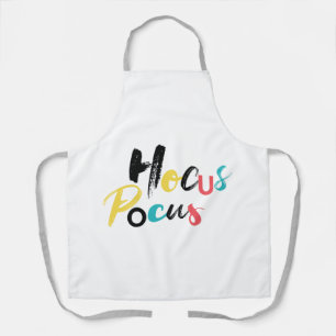 Tablier Moderne, coloré, amusant, cool, Hocus Pocus tendan