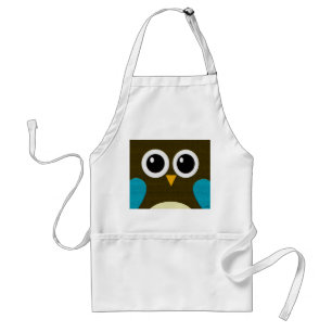 Tablier moderne de hibou de huée