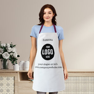 Tablier Moderne et professionnel avec nom et logo personna