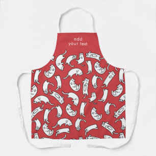 Tablier Moderne Kawaii Funny Cute Cats Motif