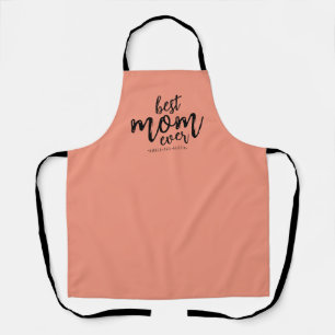 Tablier Moderne Meilleure maman Jamais maman Enfants Nom S