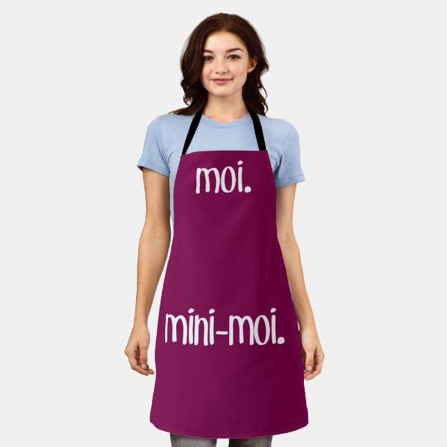 Tablier Moi & Mini-Moi (Porté)