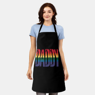 Tablier Mois de la fierté gay papa Fête des pères LGBTQ Ar