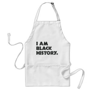 Tablier Mois de l'histoire des Noirs Conception graphique