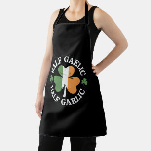 Tablier Moitié gaélique moitié irlandais italien St. Patri
